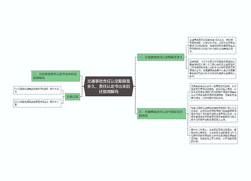 交通事故责任认定期限是多久，责任认定书出来后还能调解吗