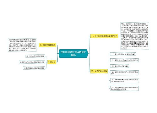 没有出资到位可以增资扩股吗