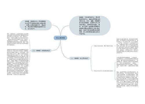 浅议债转股