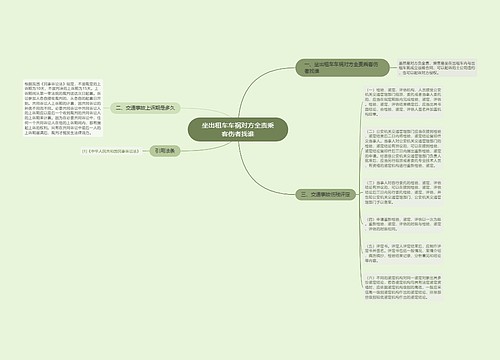 坐出租车车祸对方全责乘客伤者找谁