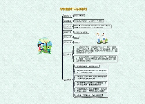 学校植树节活动策划