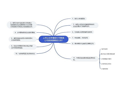 上市公司申请发行可转换公司债券要哪些文件?