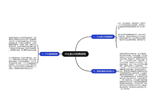 什么是公司回购股权