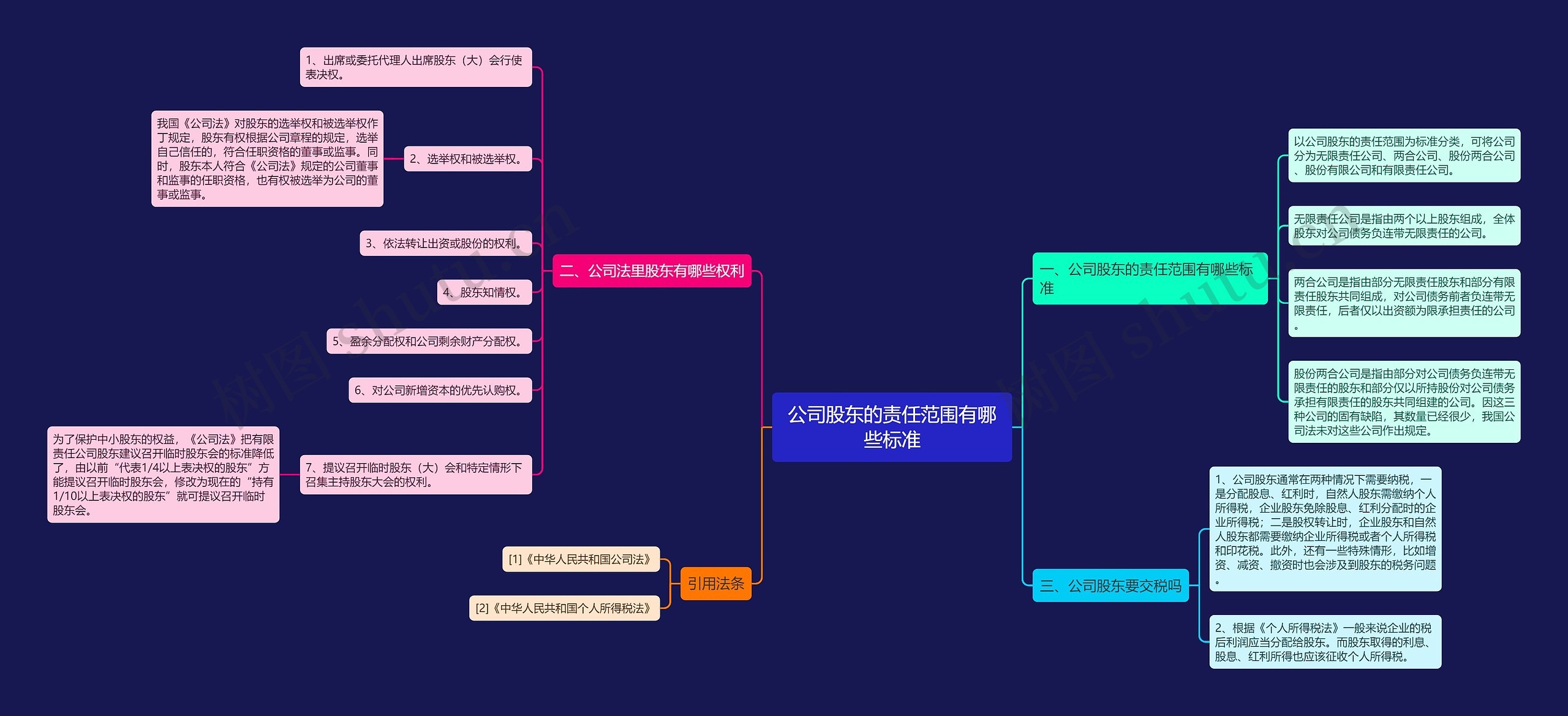 公司股东的责任范围有哪些标准