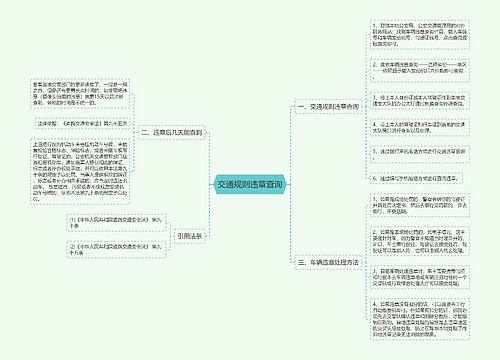 交通规则违章查询