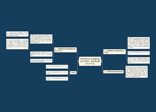 好意搭乘发生交通事故责任如何承担,事故责任要怎么来认定 好意搭乘发生交通事故责任如何承担,事故责任要怎么来认定