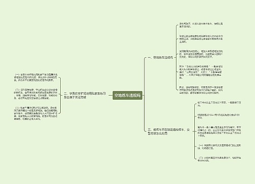 空地练车违规吗