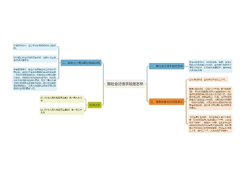 黑社会讨债手段是怎样