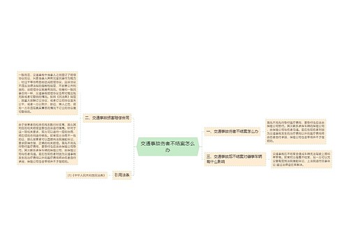 交通事故伤者不结案怎么办