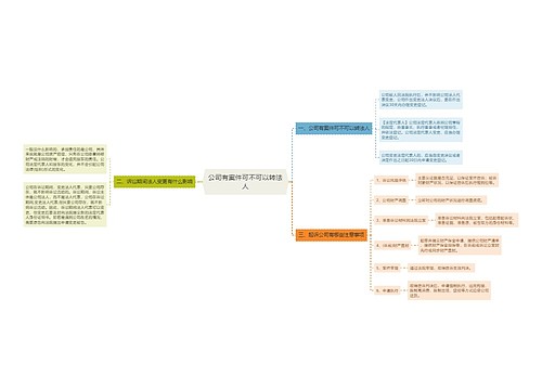 公司有案件可不可以转法人