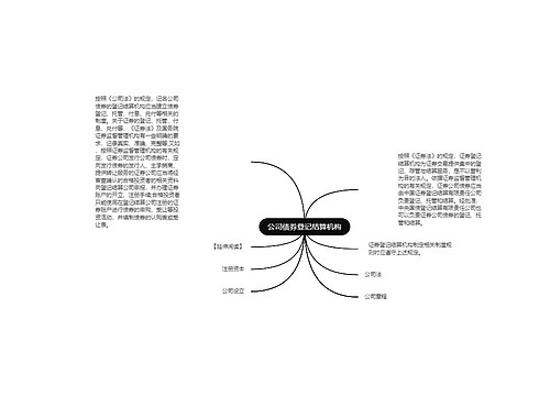 公司债券登记结算机构