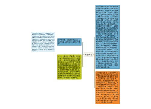 金融债券