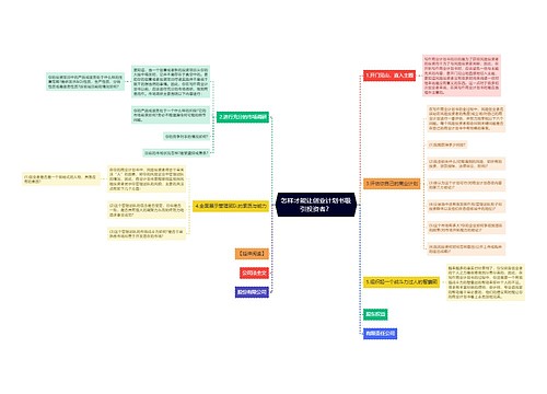 怎样才能让创业计划书吸引投资者？