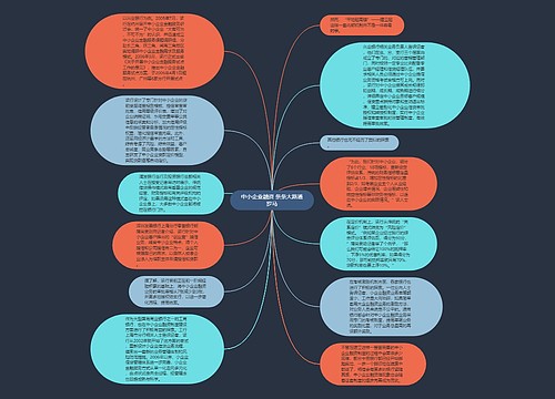 中小企业融资 条条大路通罗马