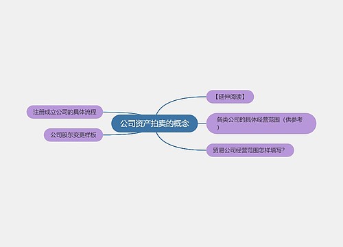 公司资产拍卖的概念