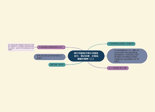 银行间债券市场公司债券发行、登记托管、交易流通操作细则（三）