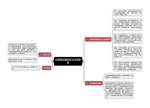 私募股权融资协议注意事项