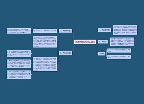 交通事故现场取证案例