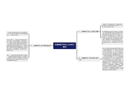 交通事故70岁以上有误工费吗