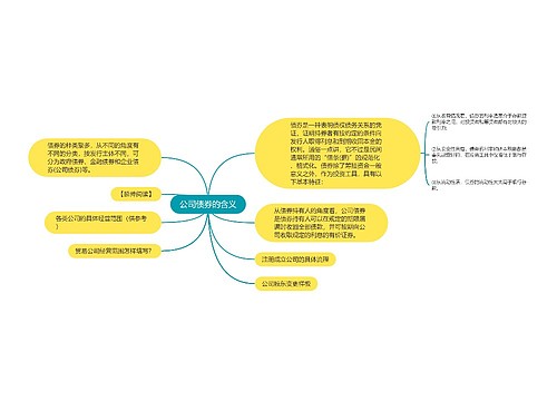 公司债券的含义