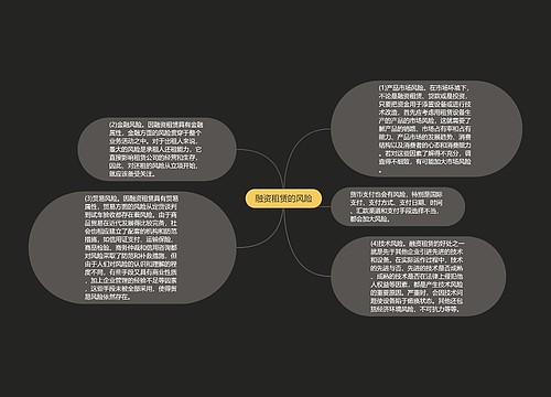 融资租赁的风险