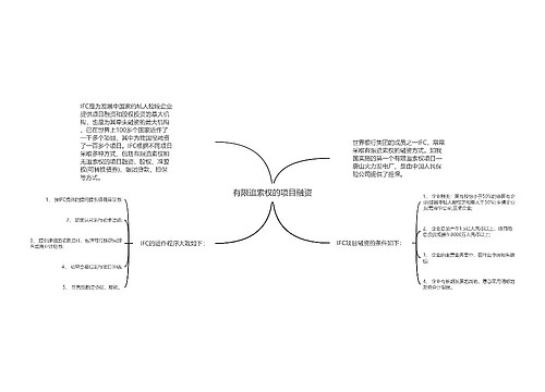 有限追索权的项目融资