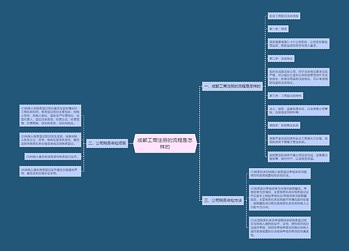 成都工商注册的流程是怎样的