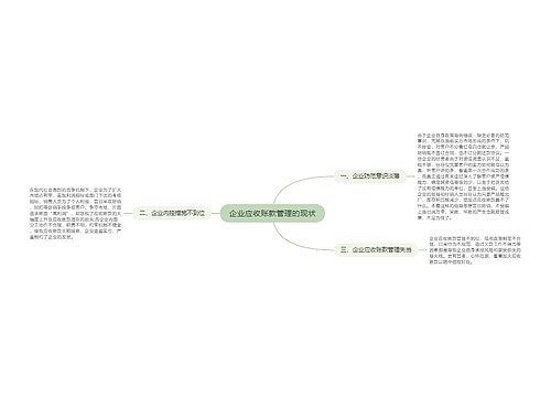 企业应收账款管理的现状