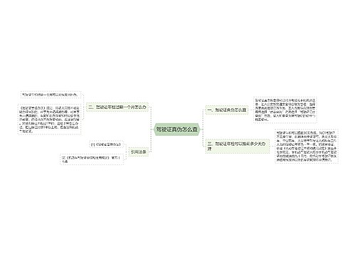 驾驶证真伪怎么查