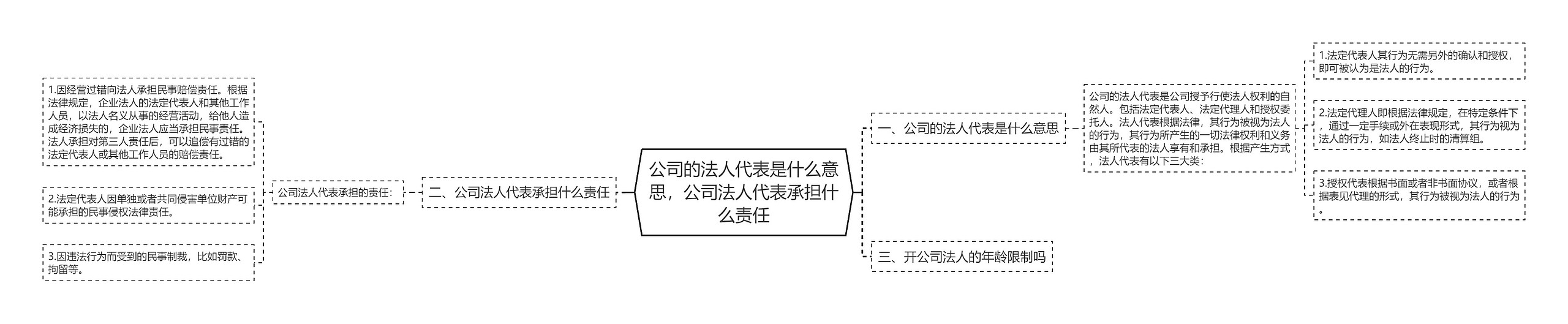 公司的法人代表是什么意思，公司法人代表承担什么责任