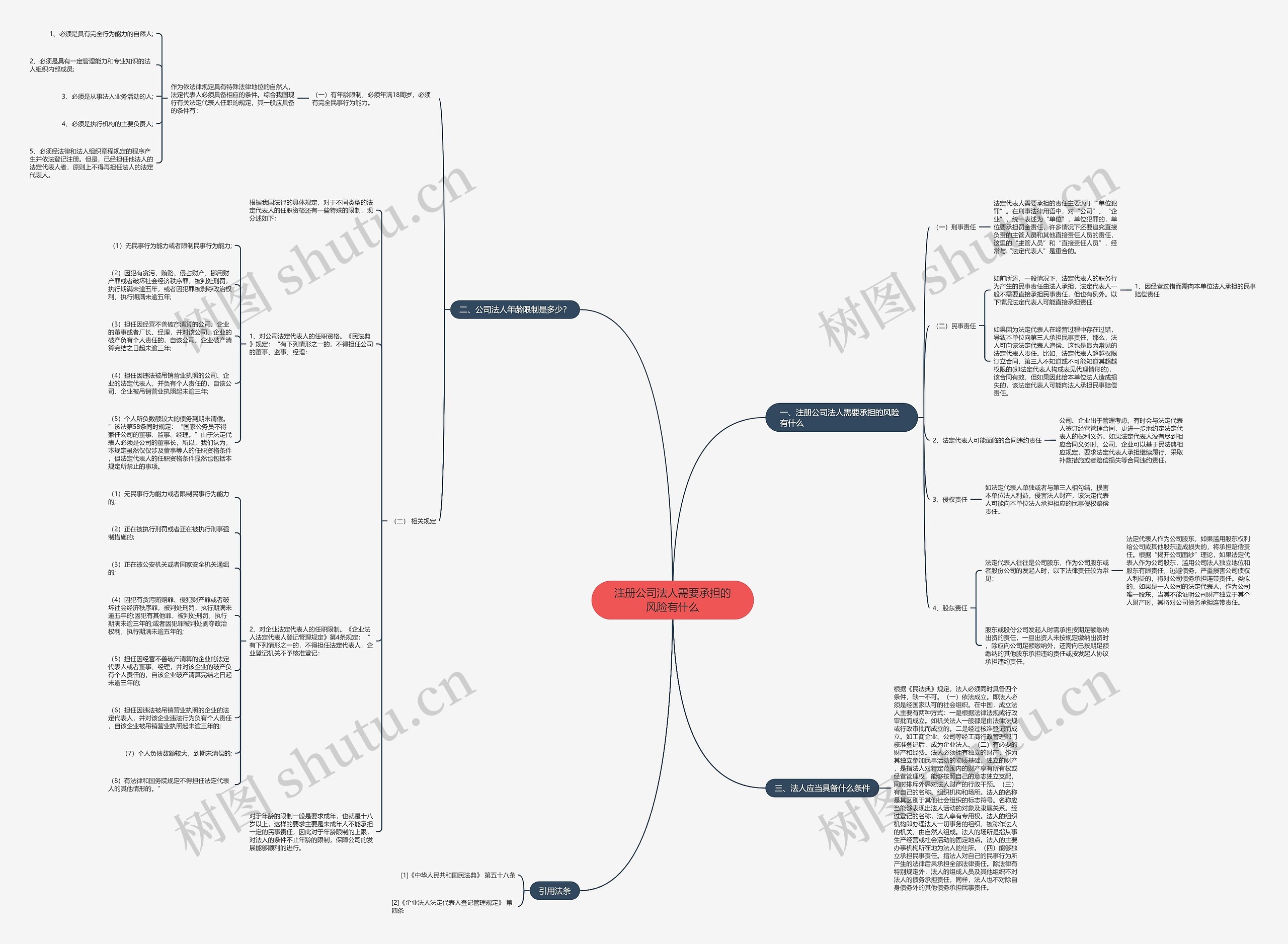 注册公司法人需要承担的风险有什么 注册公司法人需要承担的风险有什么