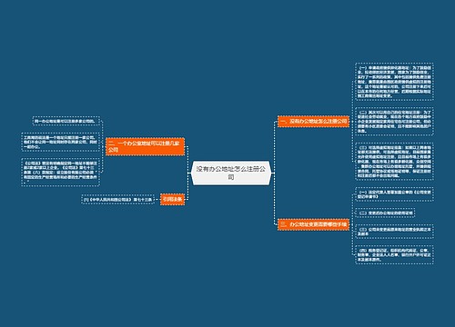 没有办公地址怎么注册公司