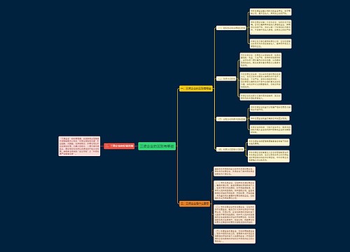 三资企业的区别有哪些