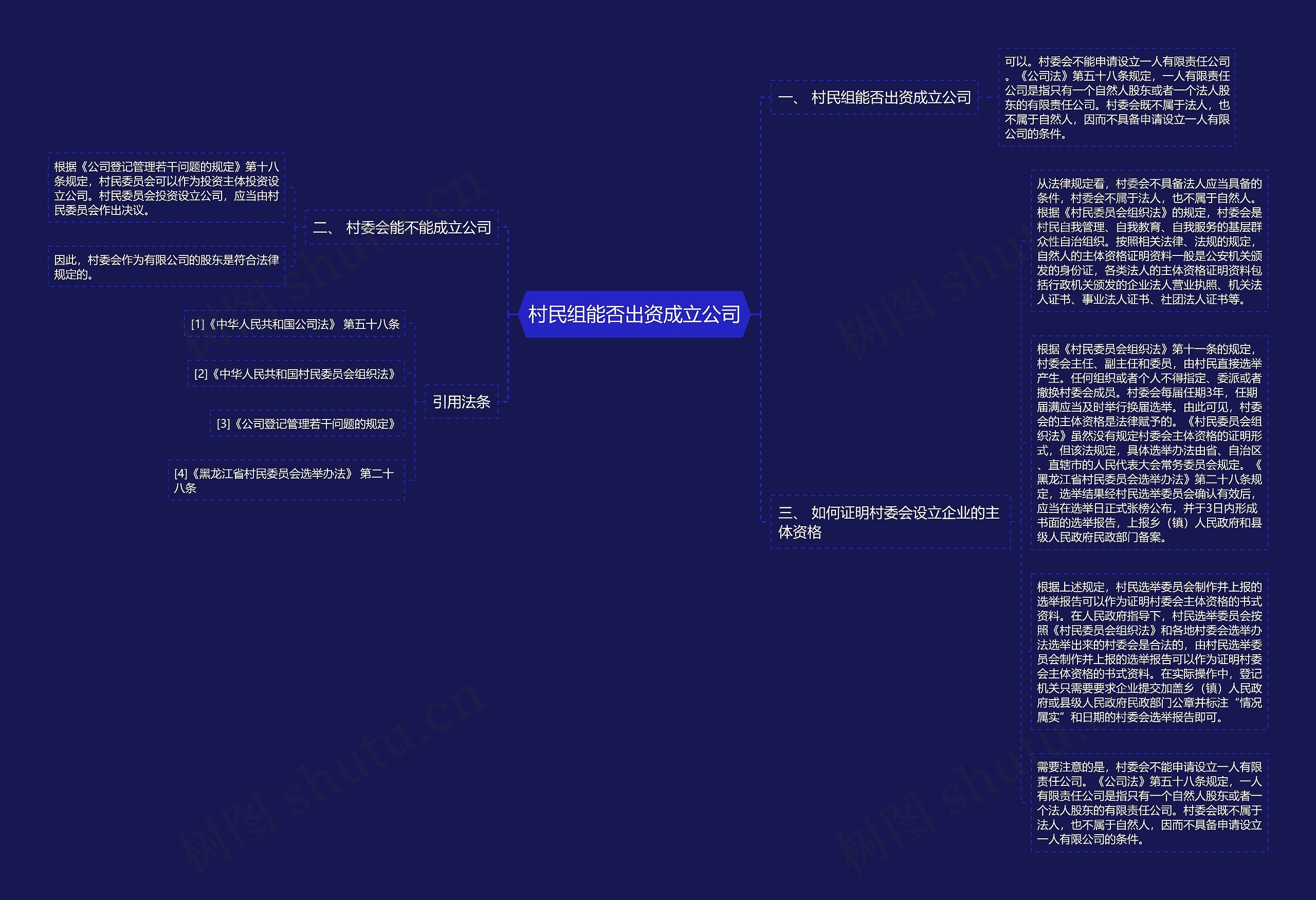 村民组能否出资成立公司