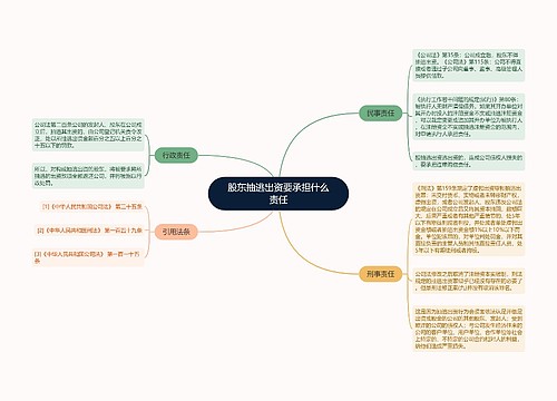 股东抽逃出资要承担什么责任