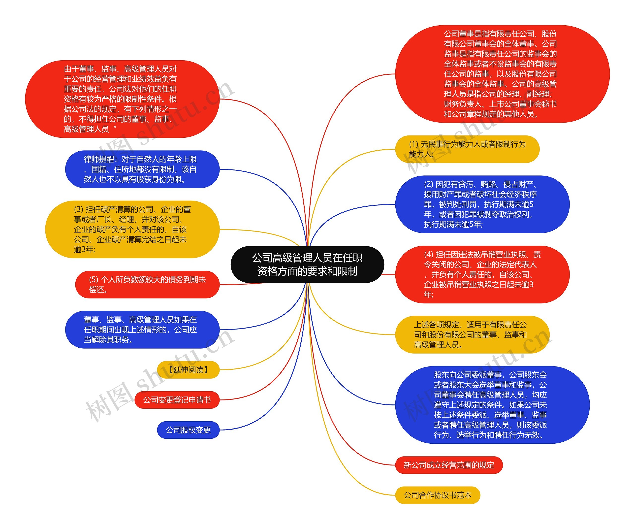 公司高级管理人员在任职资格方面的要求和限制