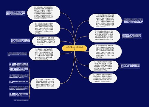 如何处理违反公司法的犯罪