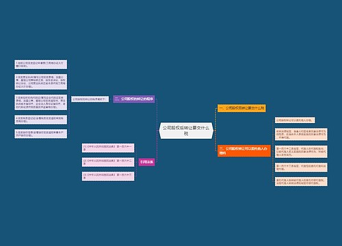 公司股权后转让要交什么税