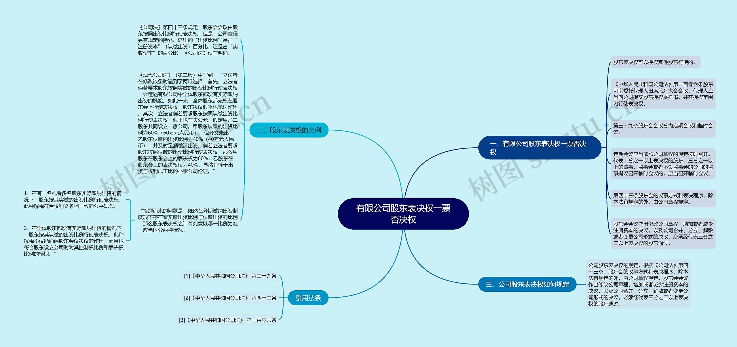 有限公司股东表决权一票否决权