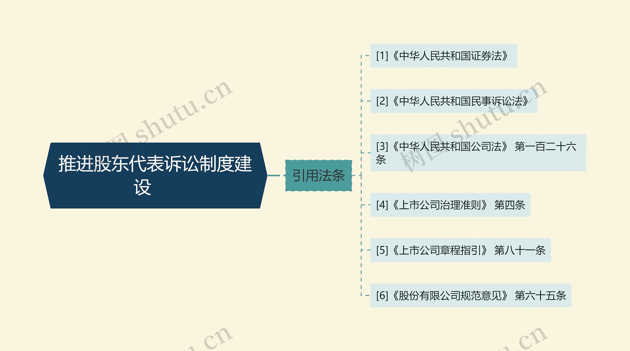 推进股东代表诉讼制度建设     思维导图