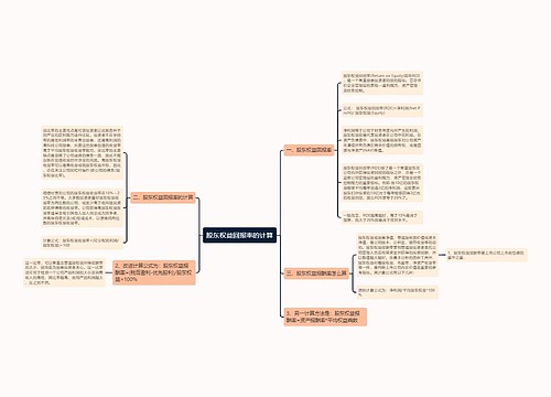 股东权益回报率的计算