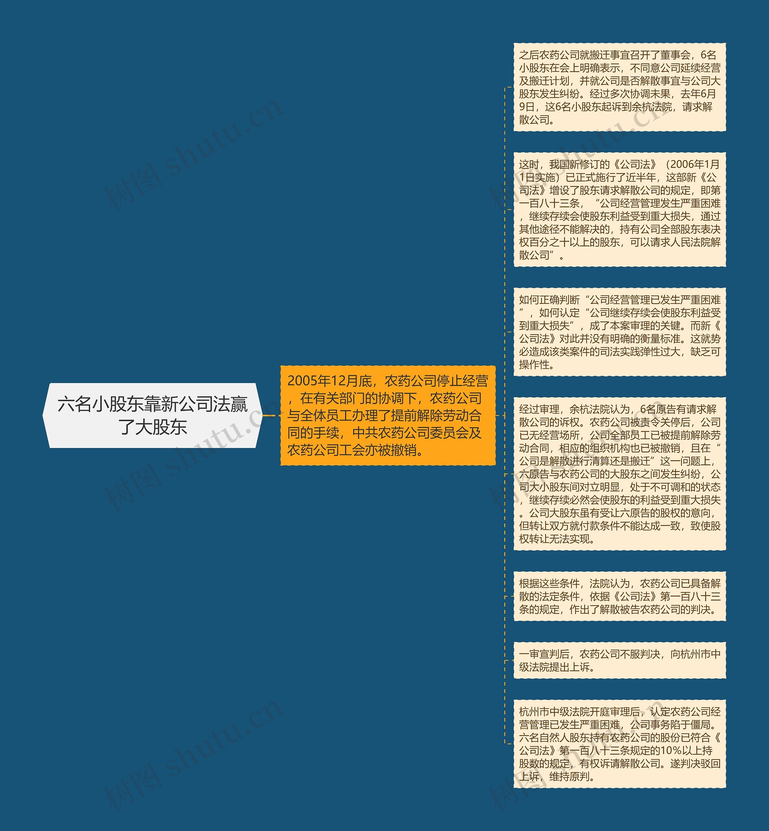 六名小股东靠新公司法赢了大股东 六名小股东靠新公司法赢了大股东