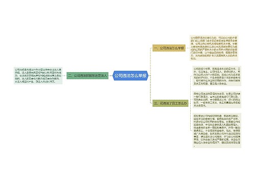 公司违法怎么举报