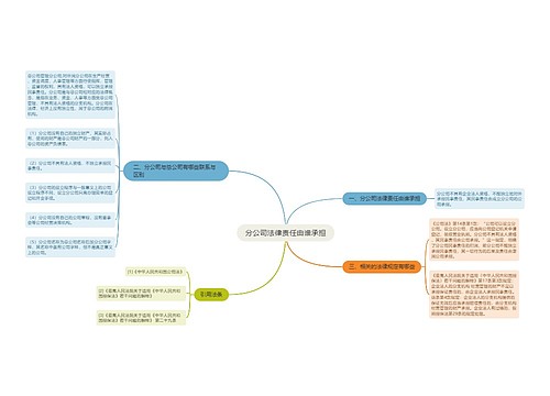 分公司法律责任由谁承担