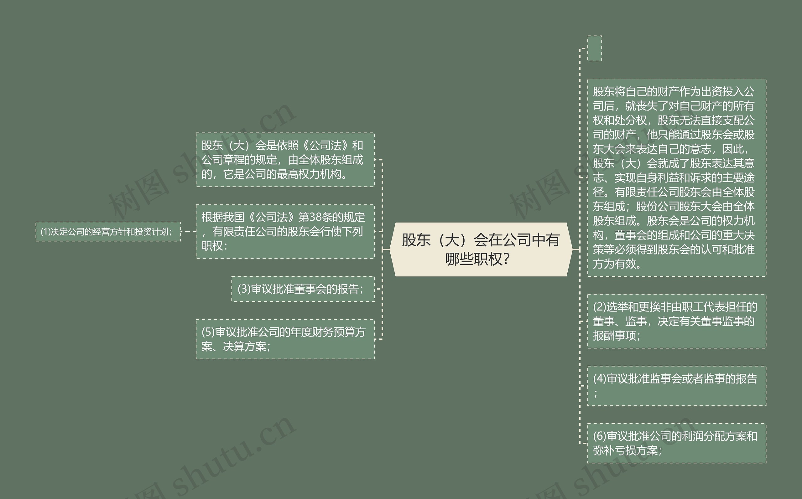 股东（大）会在公司中有哪些职权？