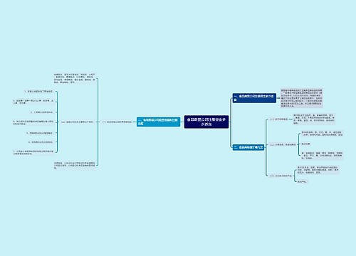 食品商贸公司注册资金多少适宜