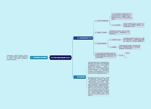 2022财务情况说明书范文