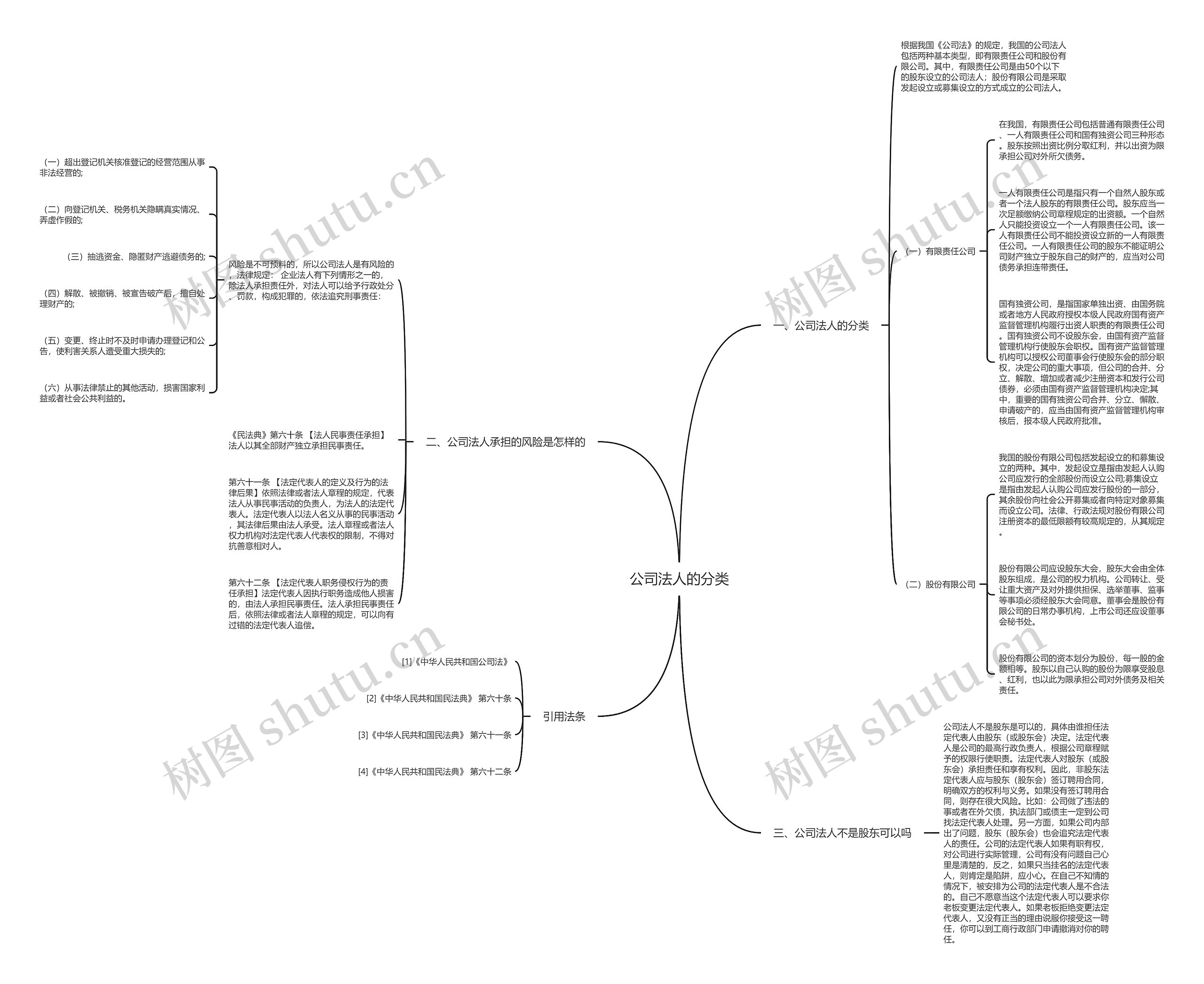 公司法人的分类 公司法人的分类