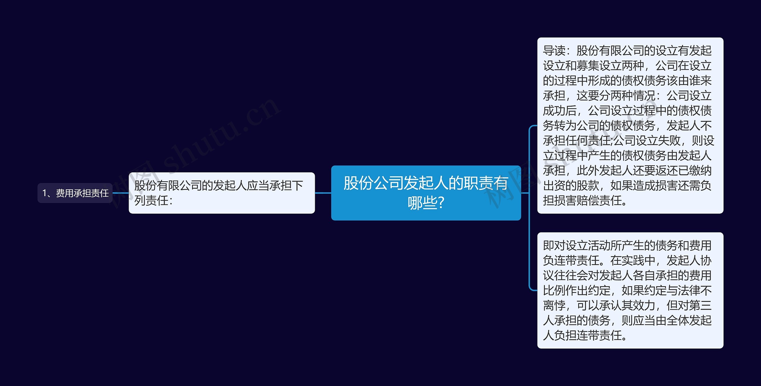 股份公司发起人的职责有哪些?