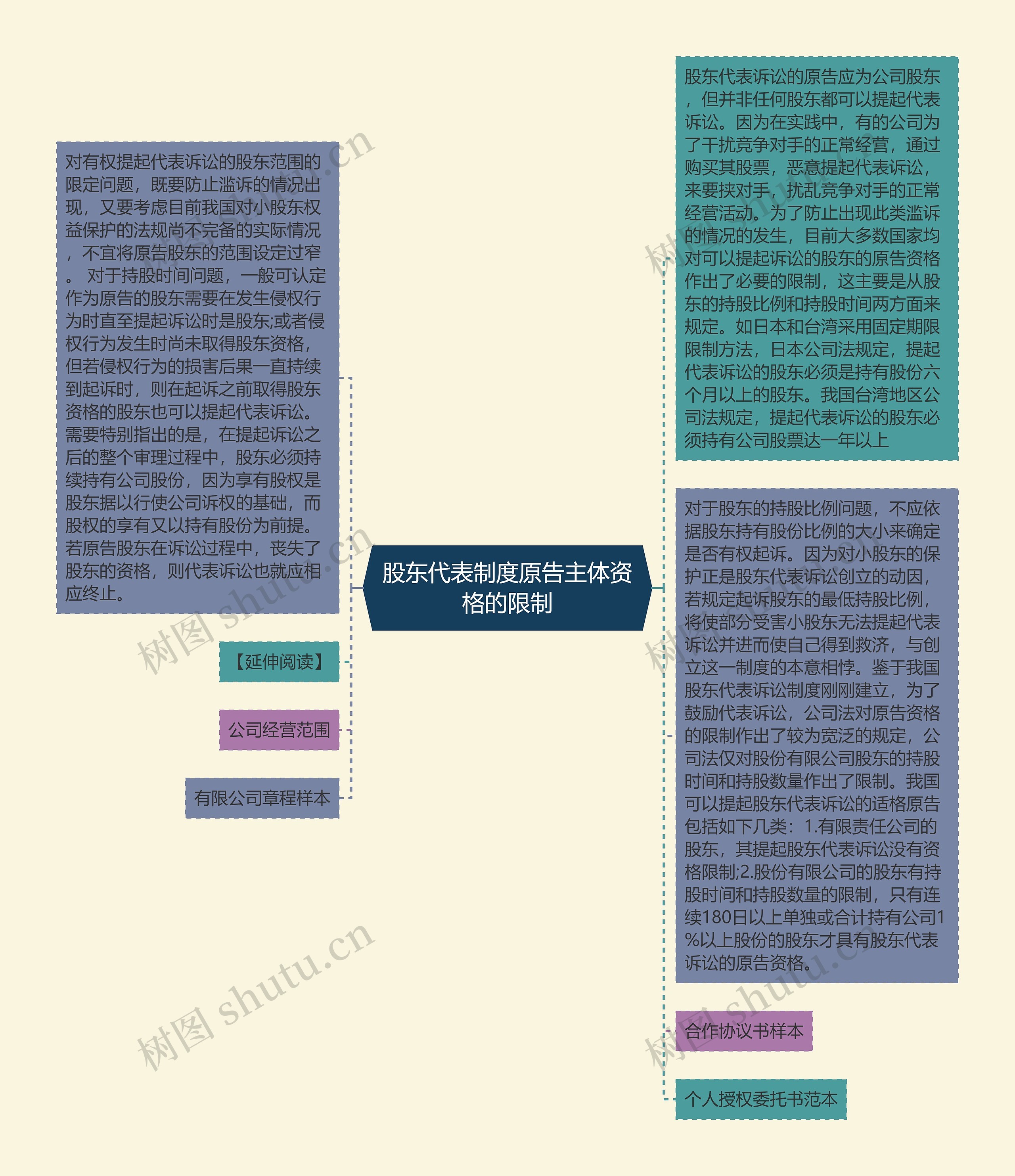 股东代表制度原告主体资格的限制